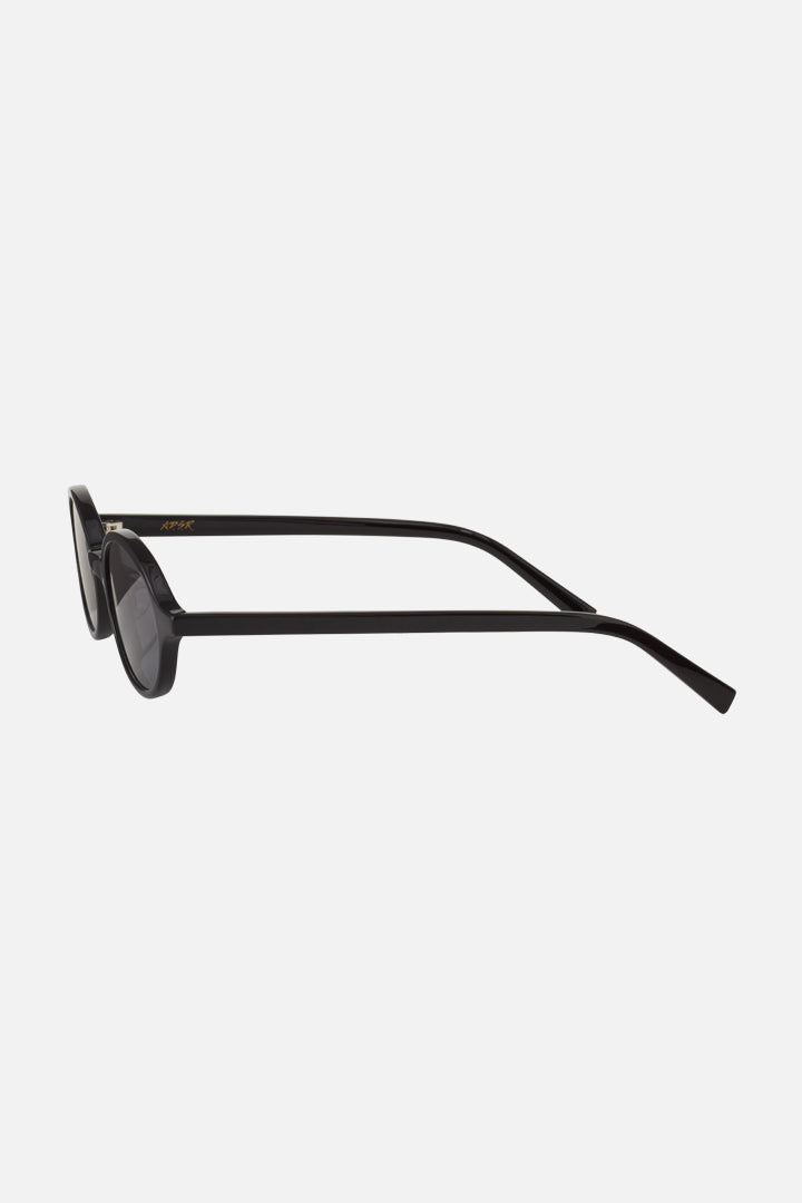 STEW01 ADSRブラックサングラス A.D.S.R. / STEW 01 / Shiny Black - Black lenses ブラック